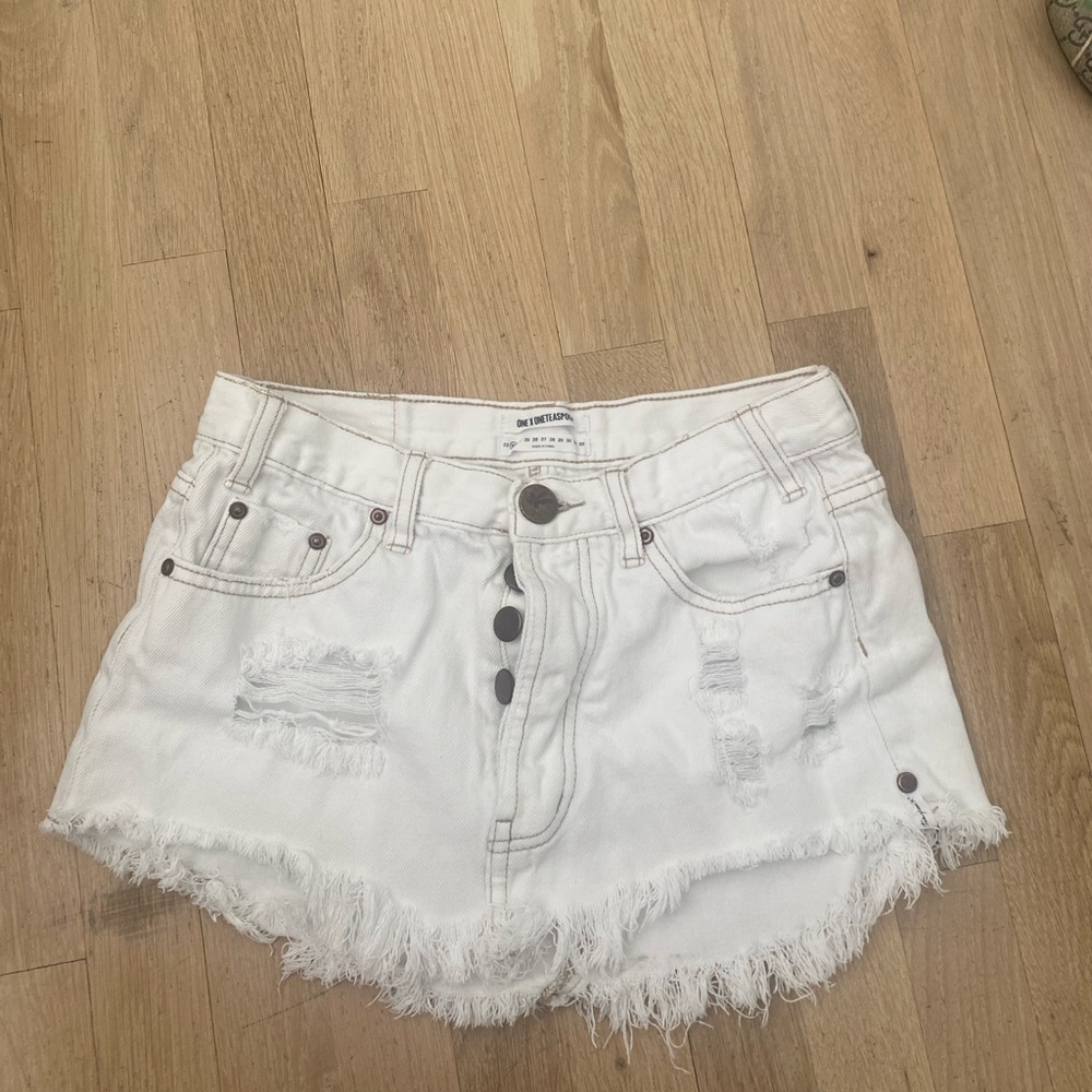 One Teaspoon Coco Cash Mini Skirt Junkyard